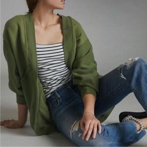 Anthropologie | Pilcro Aubrey Drape Oversized Cardigan Sweater